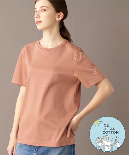 ドレステリア　コットンTシャツ　未使用 セール】【接触冷感/抗菌防臭/消臭】アイスクリアコットンT