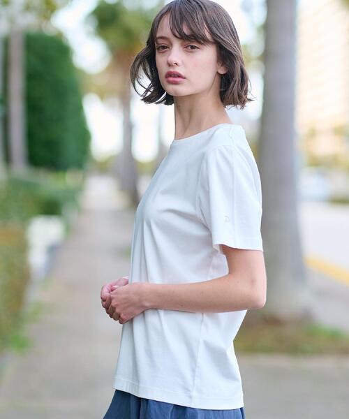 【接触冷感抗菌防臭消臭】アイスクリアコットンTシャツ 接触冷感/抗菌防臭/消臭】アイスクリアコットンTシャツ（Tシャツ