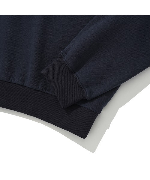 KIRSH(キルシー)の「KIRSH PLAIN BUTTON POINT SWEATSHIRT キルシー プレイン ボタン ポイント スウェット(スウェット・レディース・グレー/ダークネイビー・ONE SIZE)」の10枚目の写真