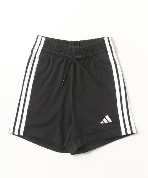 adidas(アディダス)の「アディダス adidas エッセンシャルズ スリーストライプス コットンショーツ(その他パンツ・レディース・ブラック/サンドグレー・S/M/L)」の15枚目の写真