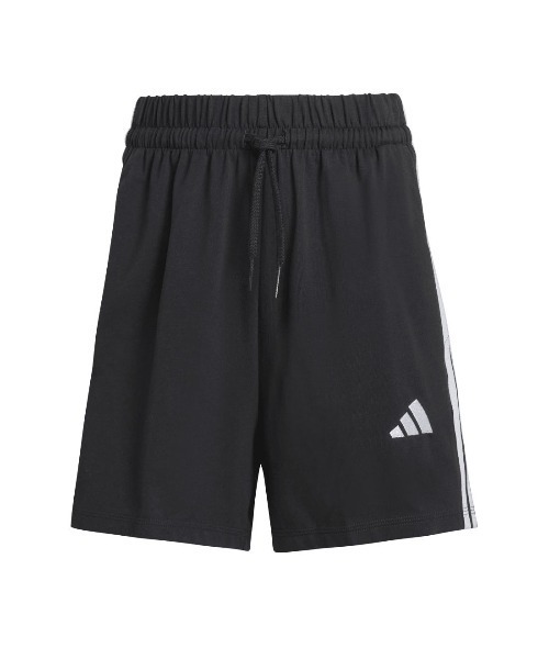 adidas(アディダス)の「アディダス adidas エッセンシャルズ スリーストライプス コットンショーツ(その他パンツ・レディース・ブラック/サンドグレー・S/M/L)」の10枚目の写真