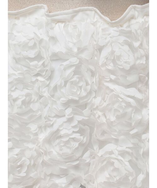 CALNAMUR（カルナムール）の「3D FLOWER MINI SK/3Dフラワーミニスカート（スカート・レディース・ホワイト/ブラック・FREE）」の15枚目の写真