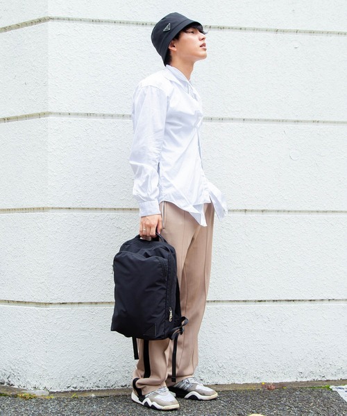 ADAM PATEK(アダムパテック)の「【RS】【ADAM PATEK】/【Alamo】BREATHATEC Square Backpack(バックパック/リュック・メンズ・ネイビー・ONESIZE)」の8枚目の写真