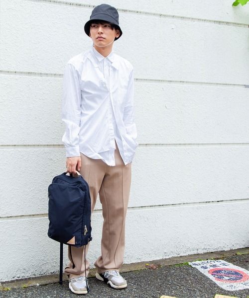 ADAM PATEK(アダムパテック)の「【RS】【ADAM PATEK】/【Alamo】BREATHATEC Square Backpack(バックパック/リュック・メンズ・ネイビー・ONESIZE)」の5枚目の写真