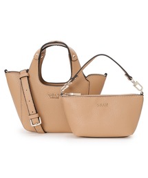 Guess（ゲス）の「HELINA Mini Tote ミニトートバッグ（ショルダーバッグ）」