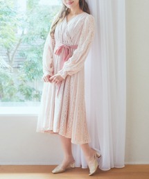 CHICWISH★総レース刺繍カシュクールワンピース☆ 総レース カシュクール」に該当するワンピースファッション通販