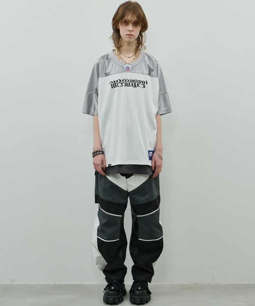 シルバー グラフィック Tシャツ AIVER ユニフォーム セール】AIVER フットボールゲームシャツ（Tシャツ/カットソー