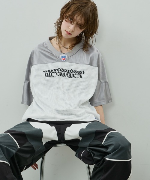 ビンテージフットボールゲームシャツ Athletic Supply】ヴィンテージ ハイエイジング フットボール