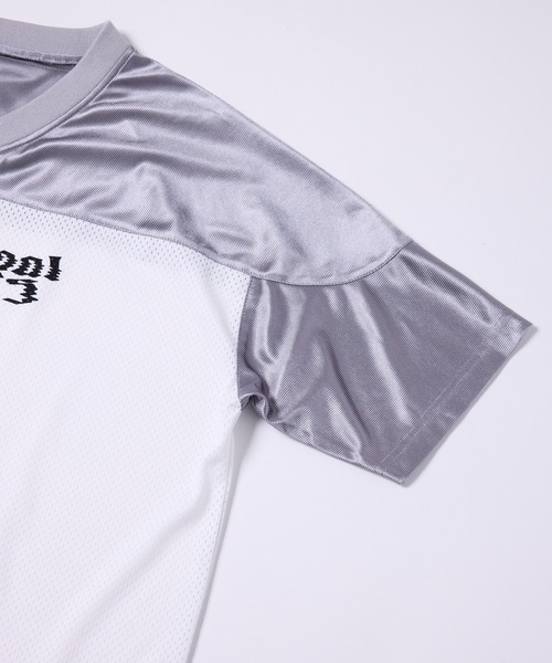 AIVER(アイバー)の「AIVER フットボールゲームシャツ(Tシャツ/カットソー・メンズ・ブラック/シルバー/ダークグレー・SMALL/MEDIUM/LARGE)」の15枚目の写真