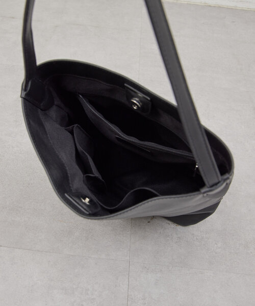 GALLARDAGALANTE(ガリャルダガランテ)の「【2.718】ワンハンドルトートバッグ(トートバッグ・レディース・ブラック/シルバー/ゴールド・FREE)」の8枚目の写真