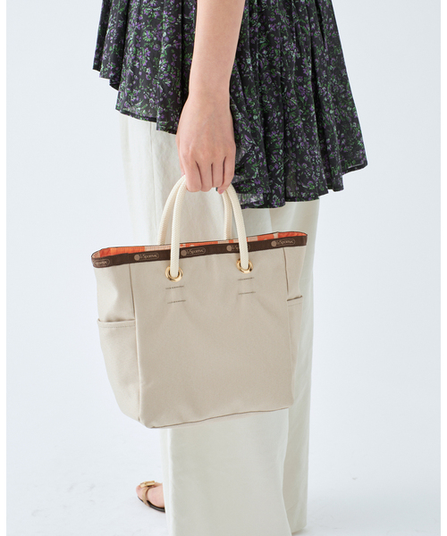 レスポートサック × IENA ENFANT トート ホワイト LeSportsac/レスポートサック × IENA ENFANT Large 2 Way Tote