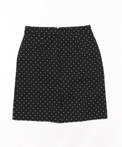 【大人のドットコーデ】MIUMIU ポルカドット ミディスカート Miu Miu ポルカドット スカート | ブラック | FARFETCH JP