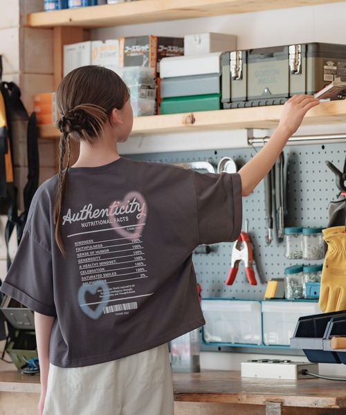 ちょこれーと。様 セール】ヘビロッTEE/ワイド半袖/147423（Tシャツ/カットソー