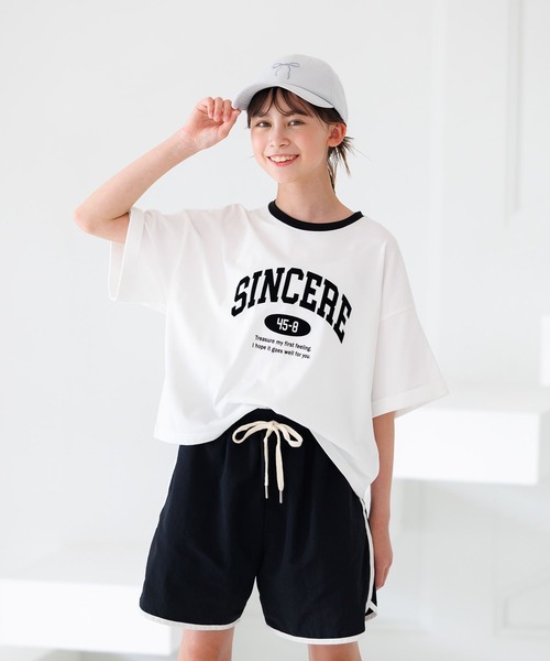 セール】ヘビロッTEE/ワイド半袖/147423（Tシャツ/カットソー