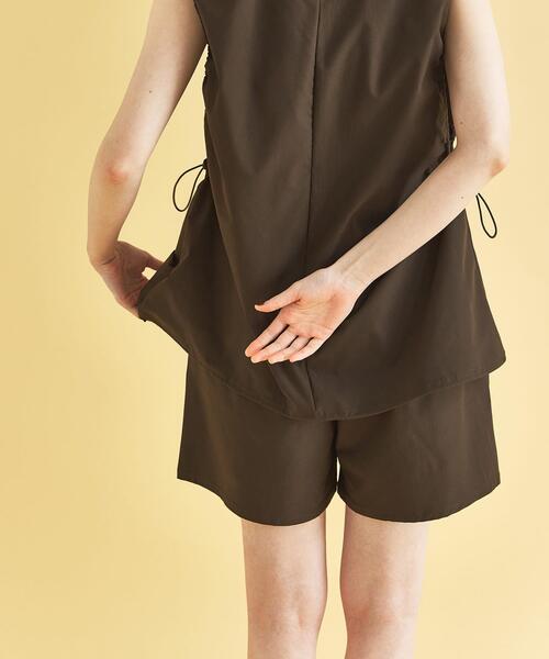 URBAN RESEARCH（アーバンリサーチ）の「『2サイズ展開』『UVカット』Swim URBAN RESEARCH　スイムショートパンツ（水着・レディース・ブラウン/ブラック・SMALL/MEDIUM）」の8枚目の写真