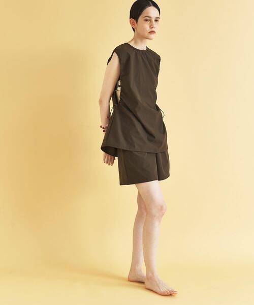 URBAN RESEARCH（アーバンリサーチ）の「『2サイズ展開』『UVカット』Swim URBAN RESEARCH　スイムショートパンツ（水着・レディース・ブラウン/ブラック・SMALL/MEDIUM）」の14枚目の写真