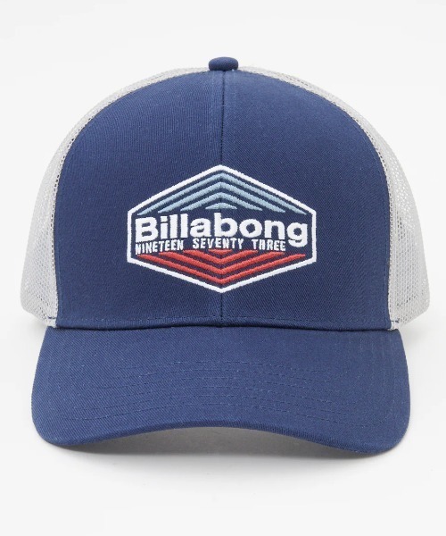 BILLABONG（ビラボン）の「BILLABONG メンズ WALLED TRUCKER キャップ 【2025年春夏モデル】/ビラボンロゴメッシュキャップ（キャップ・メンズ・ブラック/グレー/ブルー・FREE）」の6枚目の写真