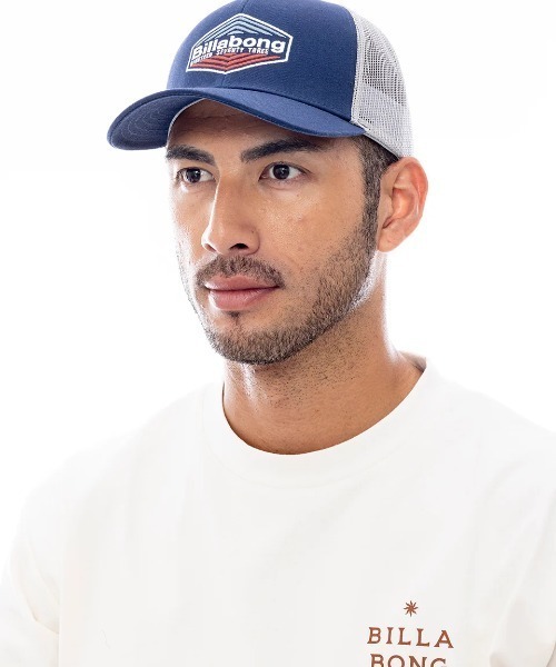 BILLABONG（ビラボン）の「BILLABONG メンズ WALLED TRUCKER キャップ 【2025年春夏モデル】/ビラボンロゴメッシュキャップ（キャップ・メンズ・ブラック/グレー/ブルー・FREE）」の11枚目の写真