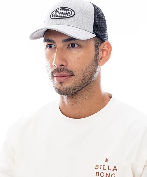 BILLABONG（ビラボン）の「BILLABONG メンズ WALLED TRUCKER キャップ 【2025年春夏モデル】/ビラボンロゴメッシュキャップ（キャップ・メンズ・ブラック/グレー/ブルー・FREE）」の5枚目の写真