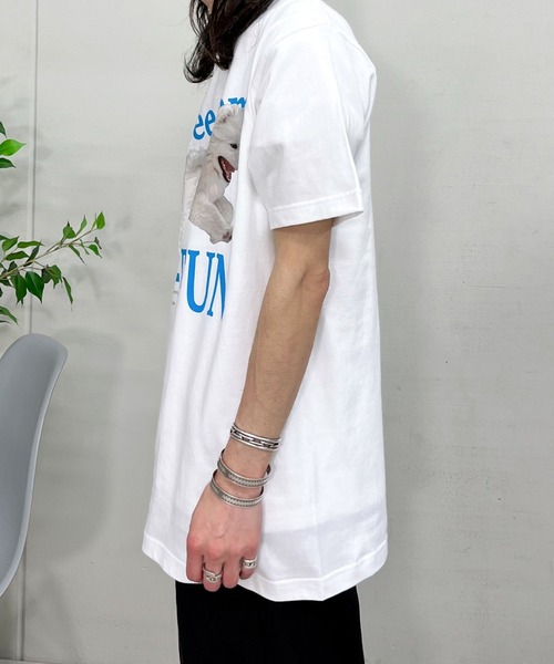 spiritoso(スピリトーゾ)の「【spiritoso】FREEDOM FUN シートプリントTシャツ(Tシャツ/カットソー・レディース・オートミール/ブラック/ホワイト・LARGE/MEDIUM)」の22枚目の写真