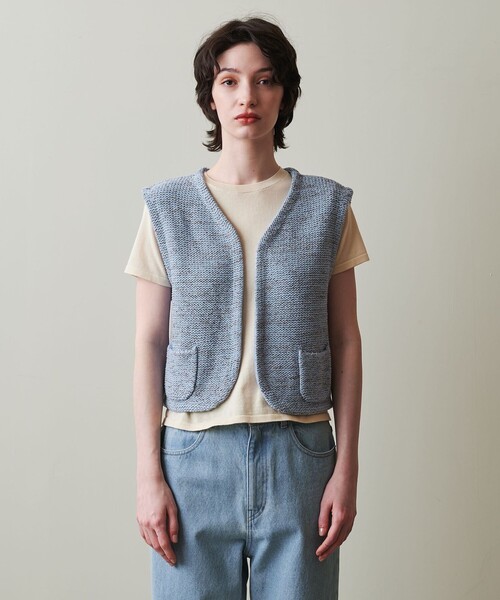 セール】＜Steven Alan＞ラメ ニット ベスト（ベスト）｜Steven