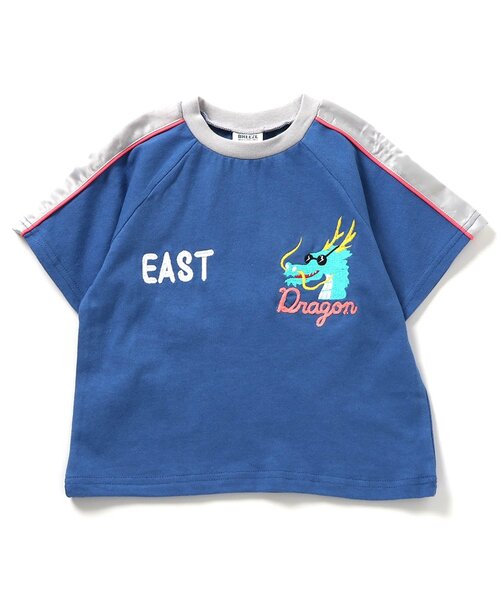 セール】【ジュニア対応】スカジャン風半袖Tシャツ（Tシャツ