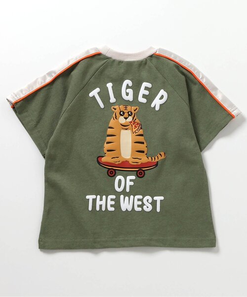 セール】【ジュニア対応】スカジャン風半袖Tシャツ（Tシャツ
