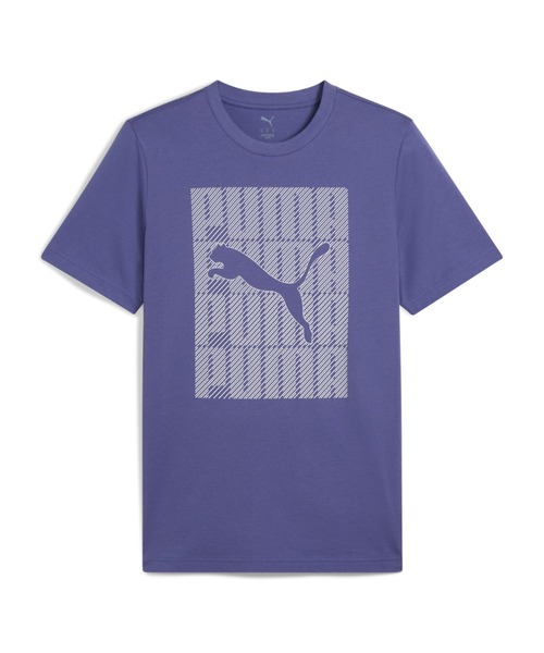 PUMA（プーマ）の「PUMA プーマ メンズ グラフィックス プーマ ウォーディング 半袖 Tシャツ（Tシャツ/カットソー・メンズ・ホワイト/ライトグレー/ブラック/ブルー系その他・X-LARGE/XX-LARGE/SMALL/LARGE/MEDIUM）」の4枚目の写真