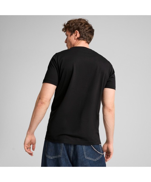 PUMA（プーマ）の「PUMA プーマ メンズ グラフィックス プーマ ウォーディング 半袖 Tシャツ（Tシャツ/カットソー・メンズ・ホワイト/ライトグレー/ブラック/ブルー系その他・X-LARGE/XX-LARGE/SMALL/LARGE/MEDIUM）」の5枚目の写真