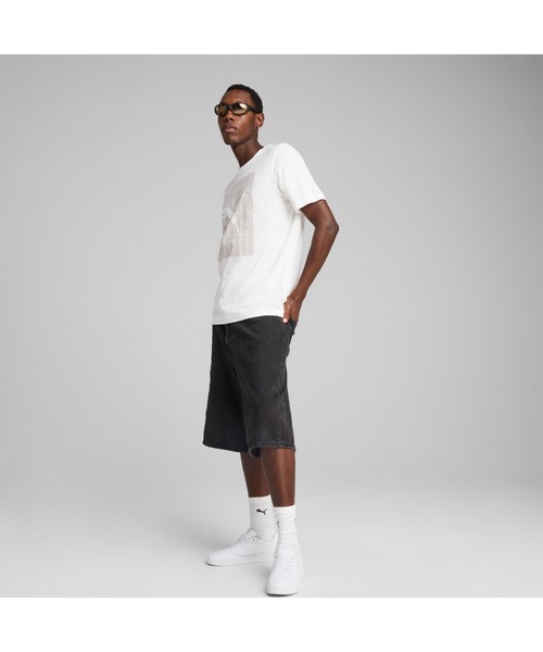 PUMA（プーマ）の「PUMA プーマ メンズ グラフィックス プーマ ウォーディング 半袖 Tシャツ（Tシャツ/カットソー・メンズ・ホワイト/ライトグレー/ブラック/ブルー系その他・X-LARGE/XX-LARGE/SMALL/LARGE/MEDIUM）」の10枚目の写真