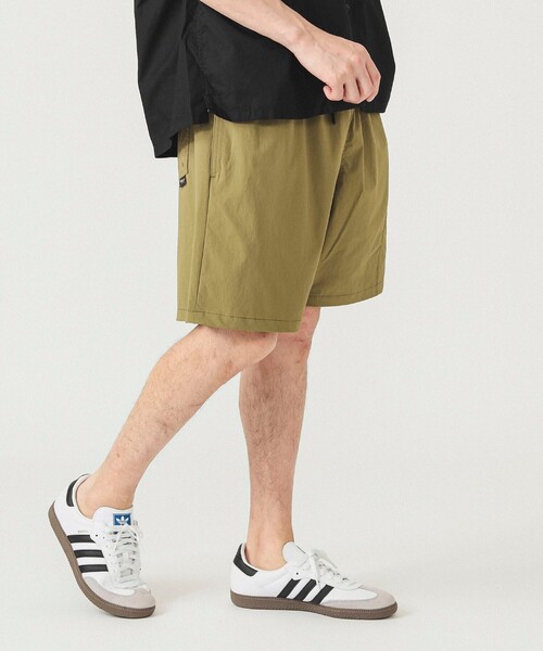 BEAMS（ビームス）の「BEAMS / CODURA（R） アクティブ ショーツ【セットアップ対応】（その他パンツ・メンズ・オリーブ/ブラウン/ダークネイビー・M/S/XL/L）」の3枚目の写真