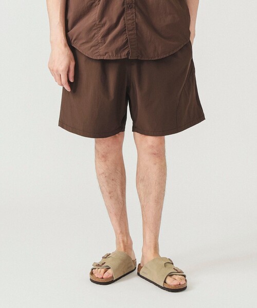 BEAMS（ビームス）の「BEAMS / CODURA（R） アクティブ ショーツ【セットアップ対応】（その他パンツ・メンズ・オリーブ/ブラウン/ダークネイビー・M/S/XL/L）」の7枚目の写真