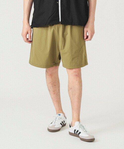 BEAMS（ビームス）の「BEAMS / CODURA（R） アクティブ ショーツ【セットアップ対応】（その他パンツ・メンズ・オリーブ/ブラウン/ダークネイビー・M/S/XL/L）」の14枚目の写真