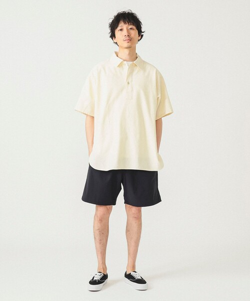 BEAMS（ビームス）の「BEAMS / CODURA（R） アクティブ ショーツ【セットアップ対応】（その他パンツ・メンズ・オリーブ/ブラウン/ダークネイビー・M/S/XL/L）」の21枚目の写真