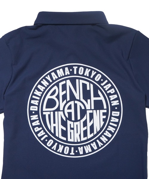 BENCH AT THE GREENE GOLF（ベンチアットザグリーンゴルフ）の「BENCH AT THE GREENE GOLF / レディース ゴルフポロシャツ（ポロシャツ・レディース・ホワイト/ブラック/ネイビー・SMALL/MEDIUM）」の15枚目の写真
