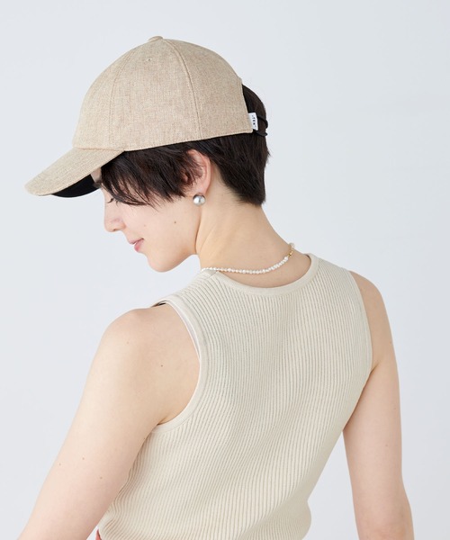 HAT MIKKE（ハットミッケ）の「-TEN°バックドロストキャップ（キャップ・レディース・ブラック/グレー/ベージュ・フリー）」の19枚目の写真