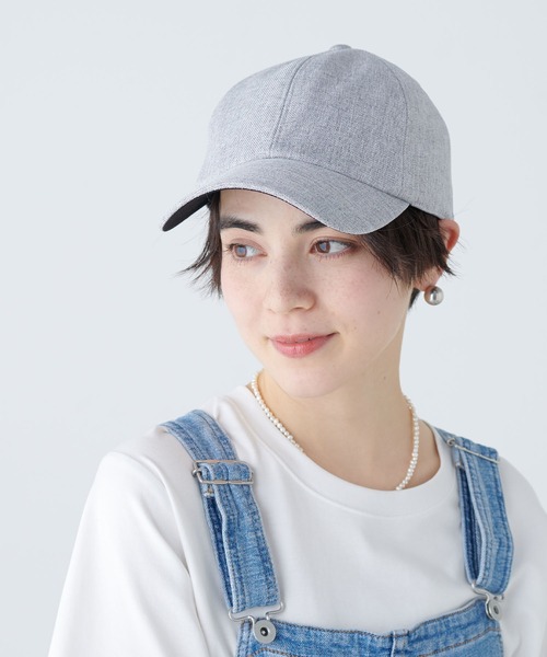 HAT MIKKE（ハットミッケ）の「-TEN°バックドロストキャップ（キャップ・レディース・ブラック/グレー/ベージュ・フリー）」の9枚目の写真