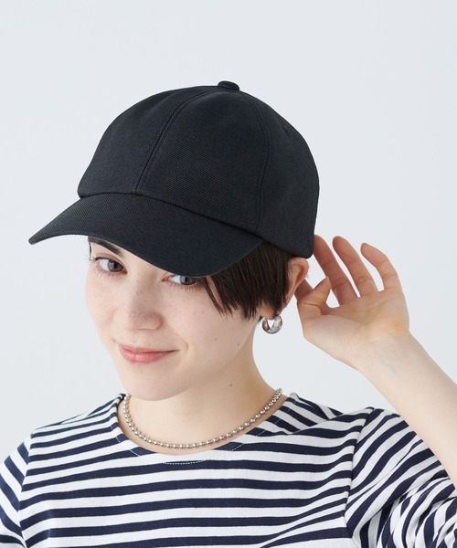 HAT MIKKE（ハットミッケ）の「-TEN°バックドロストキャップ（キャップ・レディース・ブラック/グレー/ベージュ・フリー）」の4枚目の写真