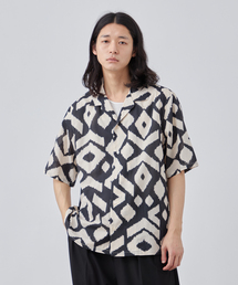 B.C STOCK | WALL PAPER ハーフスリーブシャツ(シャツ/ブラウス)