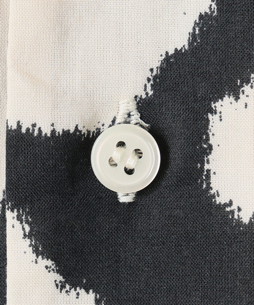 B.C STOCK(ベーセーストック)の「WALL PAPER ハーフスリーブシャツ(シャツ/ブラウス・メンズ・ブラック/ブラック系その他/ネイビー・MEDIUM/LARGE)」の22枚目の写真