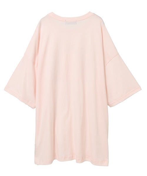 Candy Stripper(キャンディストリッパー)の「【nsn】siroiusagichan BIG BIG Tシャツ(Tシャツ/カットソー・レディース・オフホワイト/ライトブルー/ブラック/ピンク・FREE)」の5枚目の写真