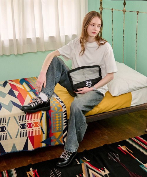 WETTEMPT(ウィテンプト)の「TAG-LESS COMFORT TRAVEL PACK TEE /タグレスコンフォートトラベルパックT(Tシャツ/カットソー・メンズ・ブラック/オフホワイト・MEDIUM/LARGE)」の9枚目の写真