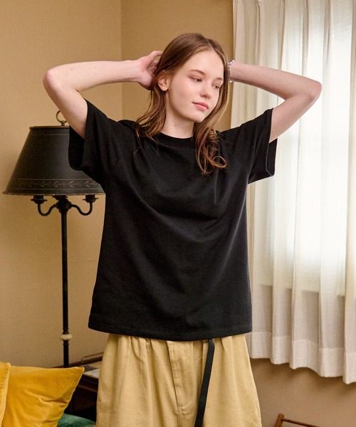 WETTEMPT(ウィテンプト)の「TAG-LESS COMFORT TRAVEL PACK TEE /タグレスコンフォートトラベルパックT(Tシャツ/カットソー・メンズ・ブラック/オフホワイト・MEDIUM/LARGE)」の17枚目の写真
