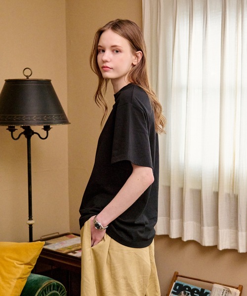 WETTEMPT(ウィテンプト)の「TAG-LESS COMFORT TRAVEL PACK TEE /タグレスコンフォートトラベルパックT(Tシャツ/カットソー・メンズ・ブラック/オフホワイト・MEDIUM/LARGE)」の20枚目の写真
