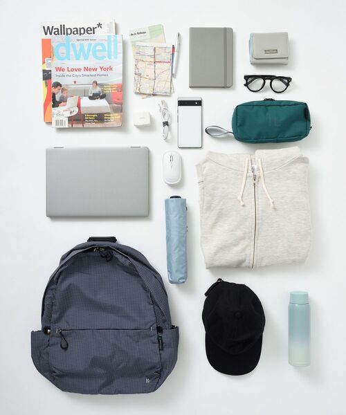 TRAVEL SHOP MILESTO(トラベルショップミレスト)の「MILESTO TROT SPECTRA バックパック L(バックパック/リュック・レディース・ブラック/その他/グレー系その他・フリ-)」の17枚目の写真