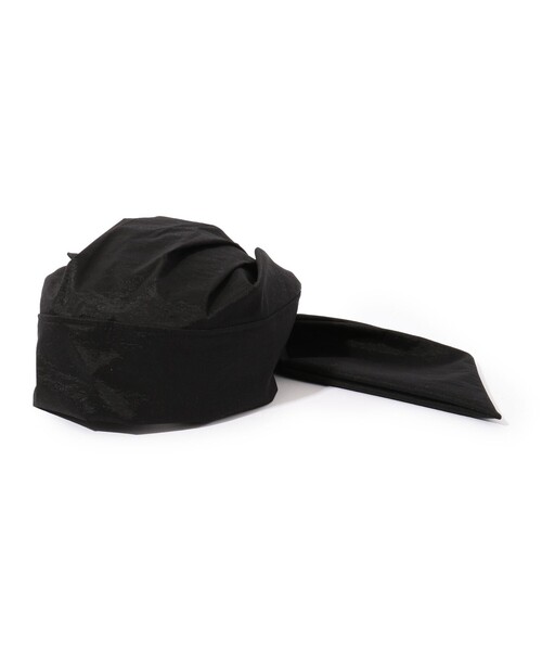 La Maison de Lyllis（メゾンドリリス）の「La Maison de Lyllis WRAAP ヘッドアクセサリー（キャップ・レディース・ブラック/ライトブルー・FREE）」の2枚目の写真