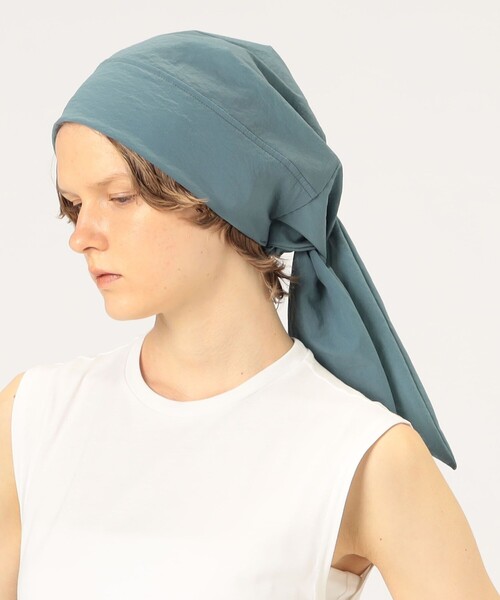 La Maison de Lyllis（メゾンドリリス）の「La Maison de Lyllis WRAAP ヘッドアクセサリー（キャップ・レディース・ブラック/ライトブルー・FREE）」の3枚目の写真