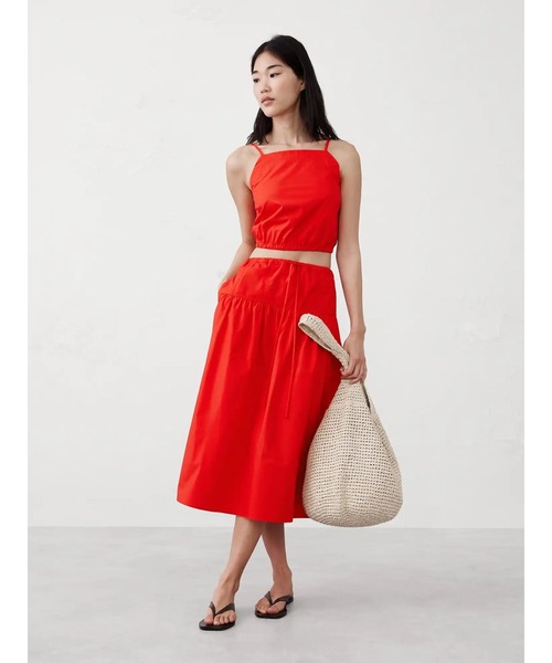 【BALENCIAGA】Rose コットンポプリンミディスカート セール】BANANA REPUBLIC FACTORY STORE ポプリン ドロップ