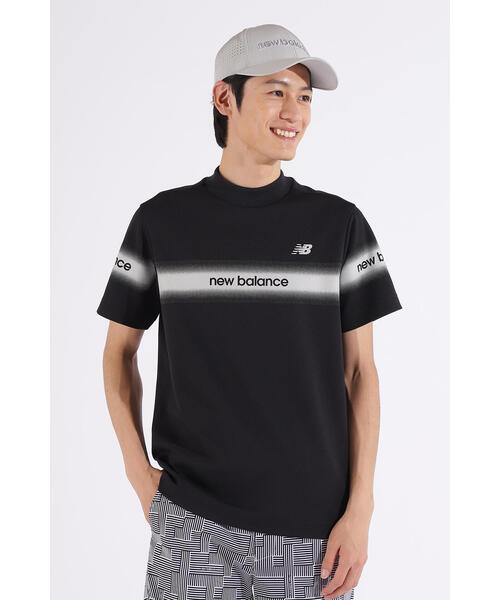 【新品】直営店舗限定シャツNew Balance Golf モックネックS New Balance Golf ニューバランスゴルフ S/SLEEVE MOCK NECK