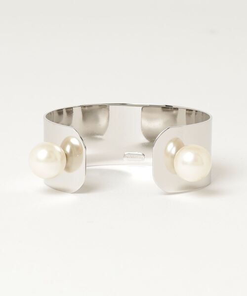 ROSE BUD（ローズバッド）の「(Sea’ds mara)Double pearl bangle（バングル/リストバンド・レディース・シルバー・ONE SIZE）」の12枚目の写真